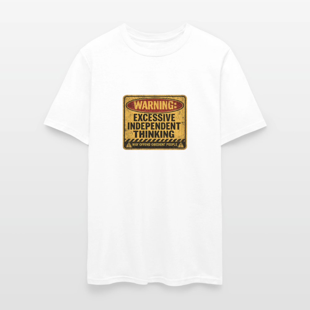 May Offend Obedient People Men's T-Shirt - white
