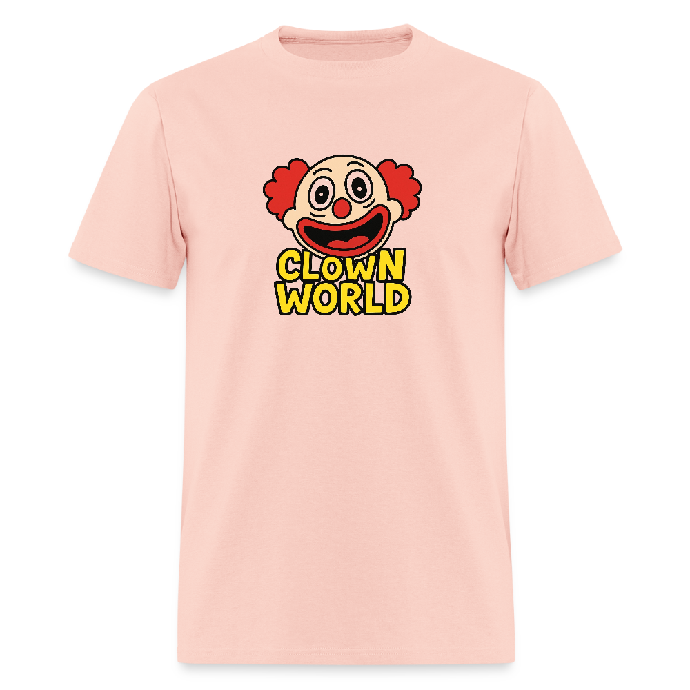 Clown World Funny Rebrand Men's T-Shirt - blush pink 