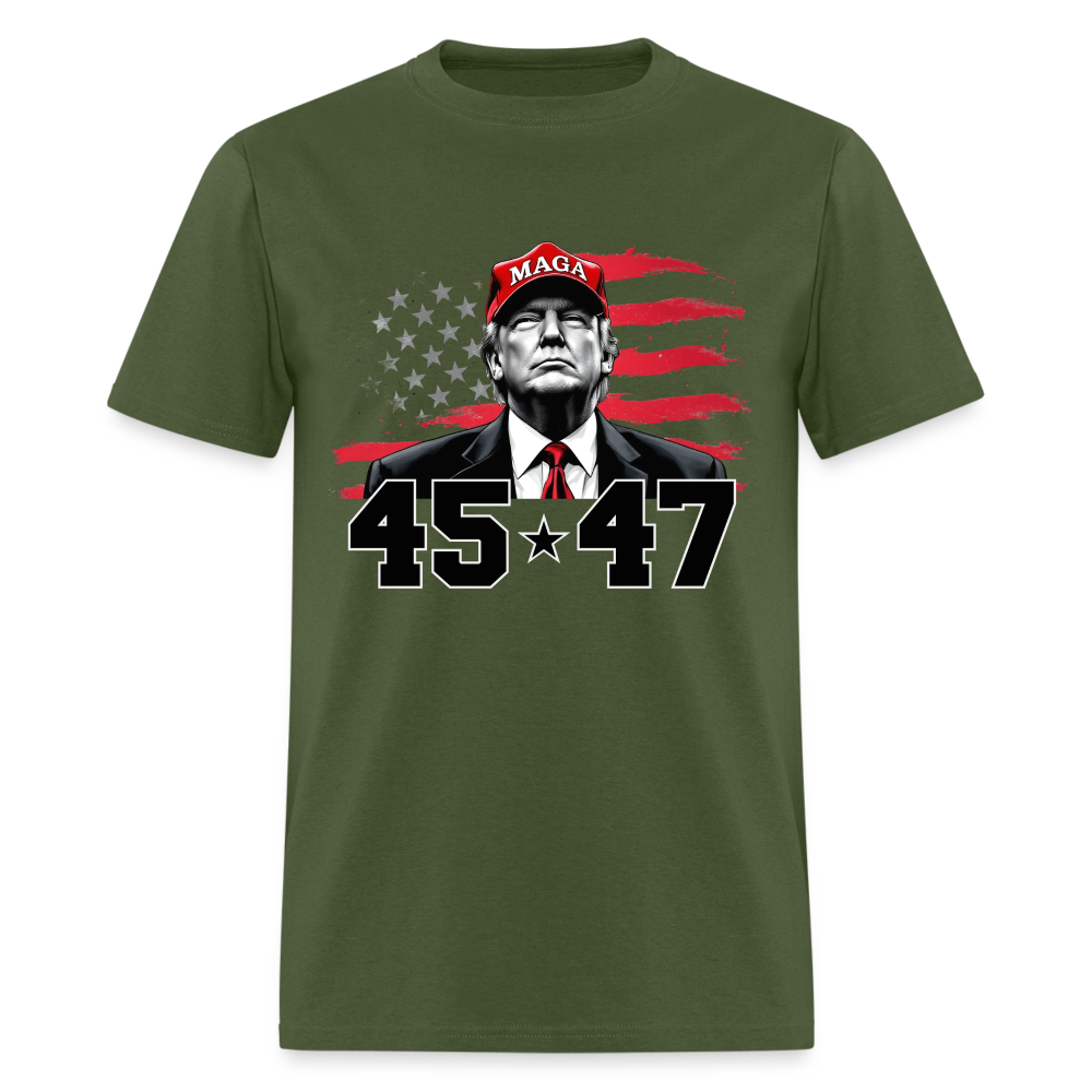 45 47 Trump Men's Classic T-Shirt - military green