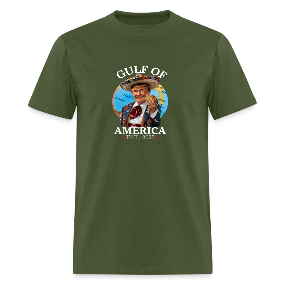 Funny Trump Gulf of America Unisex Classic T-Shirt - military green