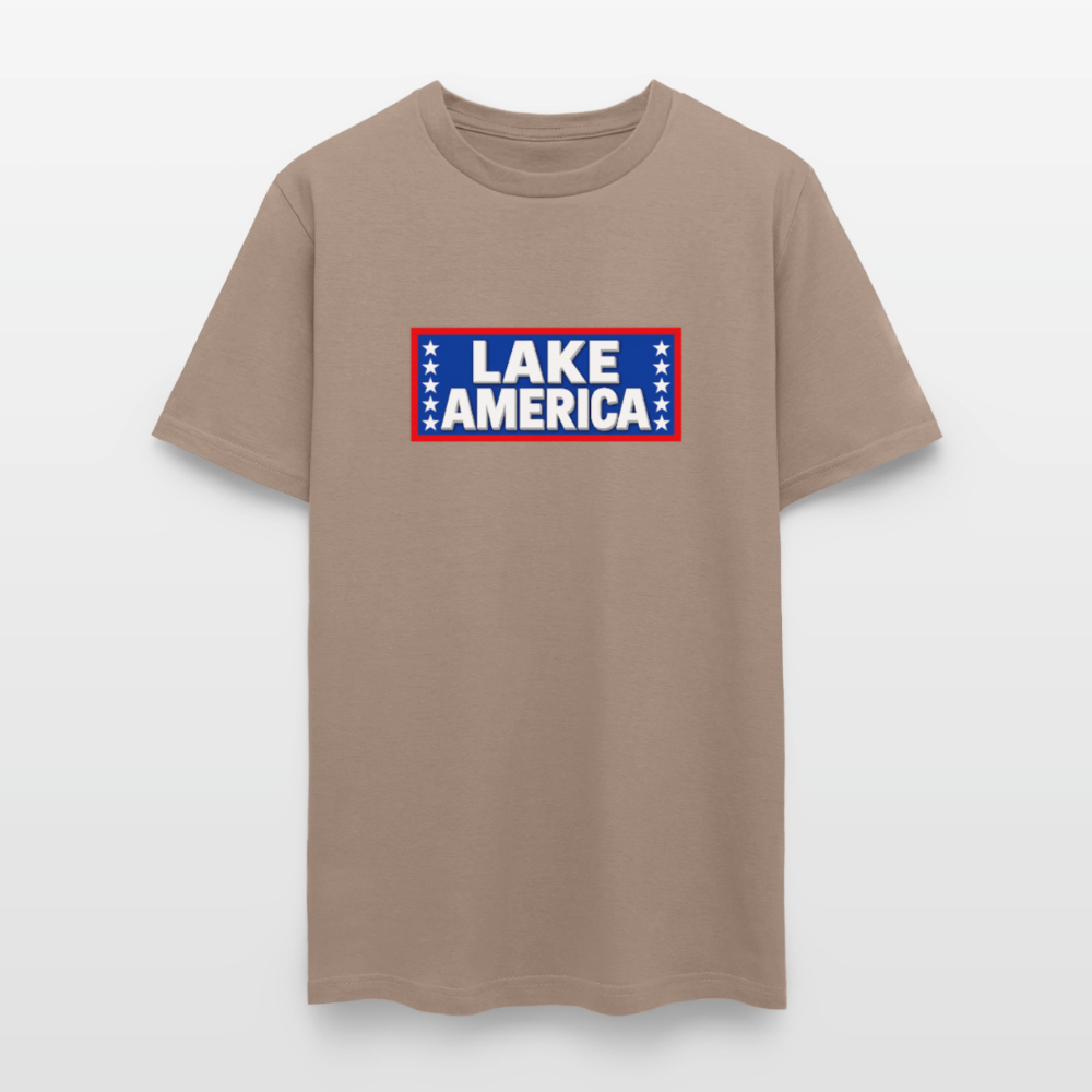 Lake America T-Shirt Men's T-Shirt - safari