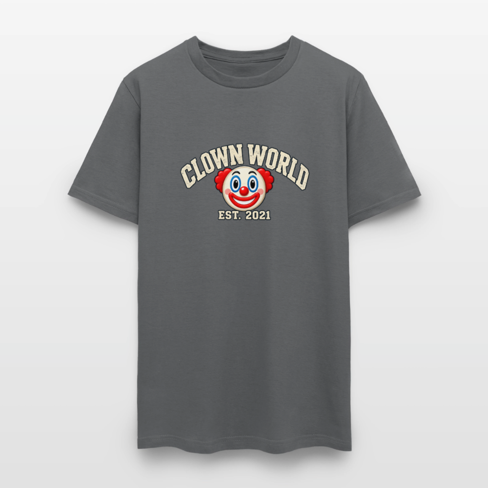 Clown World Est. 2021 Classic T-Shirt - charcoal