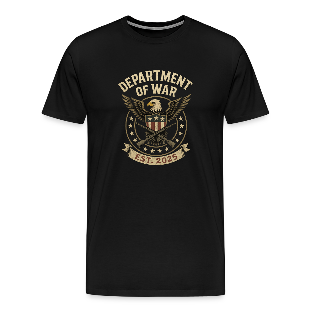 Department of War Est. 2025 Men's Premium T-Shirt - black