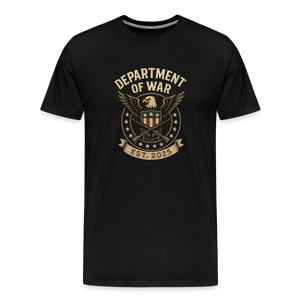 Department of War Est. 2025 Men's Premium T-Shirt - black