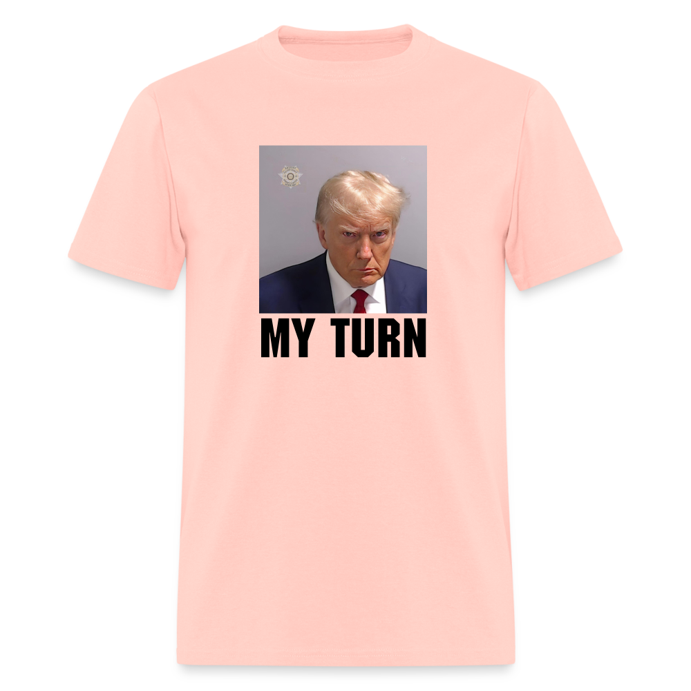 Trump Mugshot - My Turn Unisex Classic T-Shirt - blush pink 