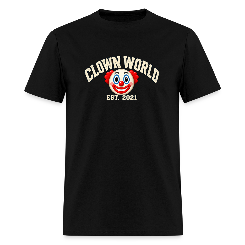 Clown World Est. 2021 Classic T-Shirt - black