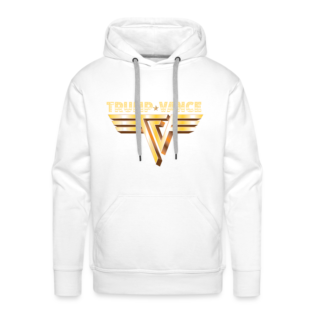 Trump/Vance Men’s Premium Hoodie - white