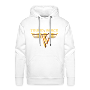 Trump/Vance Men’s Premium Hoodie - white