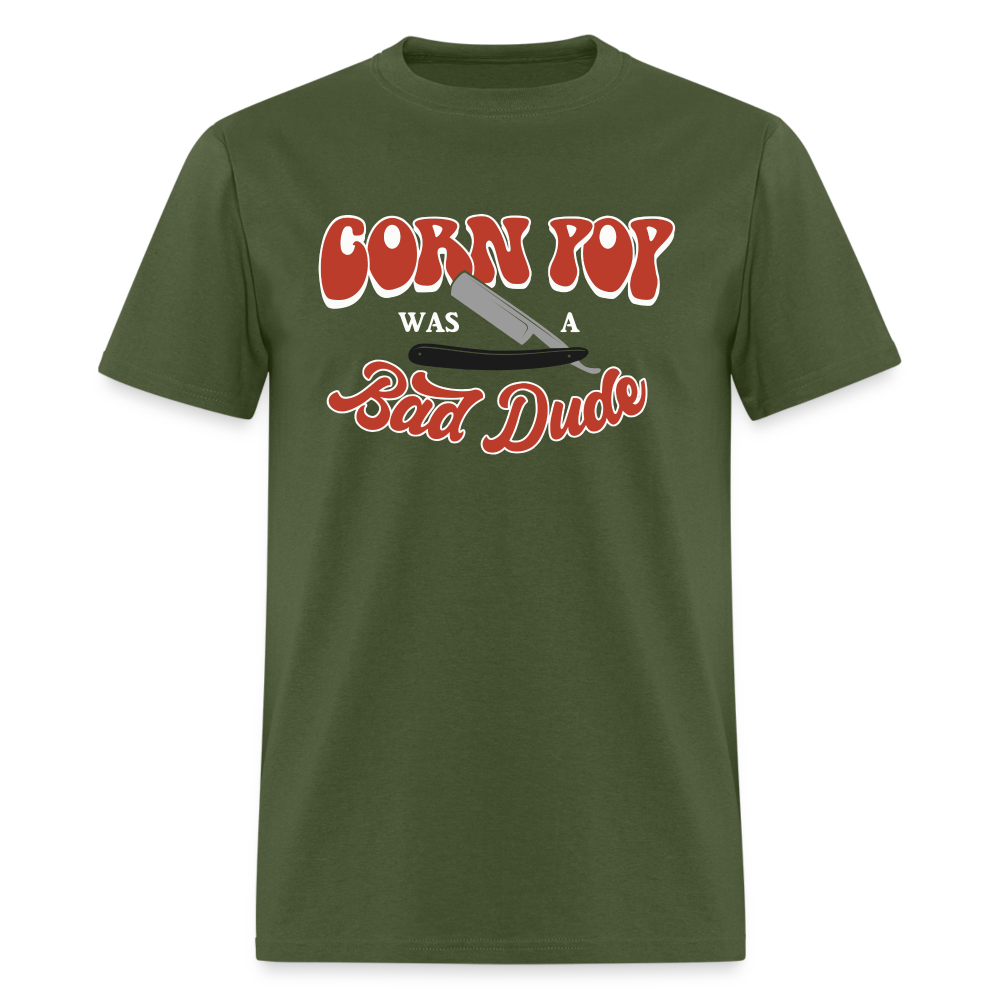 Corn Pop Was a Bad Dude Funny Biden Men's Classic T-Shirt - military green