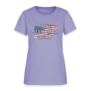 Make Jeans Great Again Women's T-Shirt - lavender