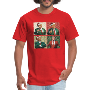 Trump Christmas Unisex Classic T-Shirt - red