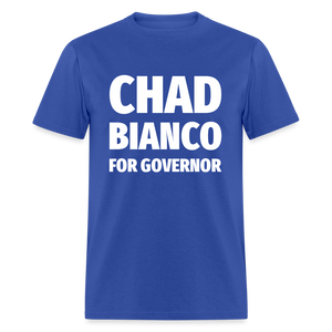 Chad Bianco for Governor of California Unisex Classic T-Shirt - royal blue