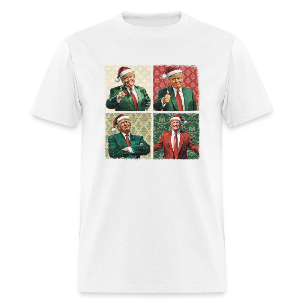 Trump Christmas Unisex Classic T-Shirt - white