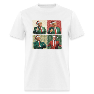 Trump Christmas Unisex Classic T-Shirt - white