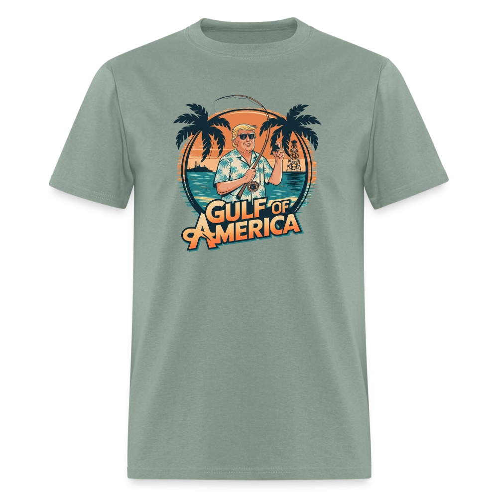 Gulf of America Trump Fishing Unisex Classic T-Shirt - sage