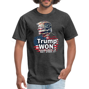 Trump Won, Get Over It Unisex Classic T-Shirt - heather black