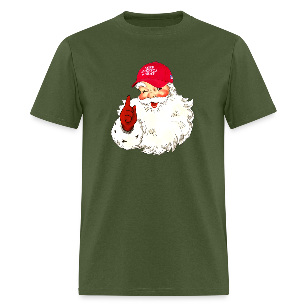 MAGA Santa Classic T-Shirt - military green