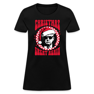 Christmas Great Again Women's T-Shirt - black