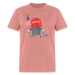 MAGA Garbage Can Funny Classic T-Shirt - heather mauve