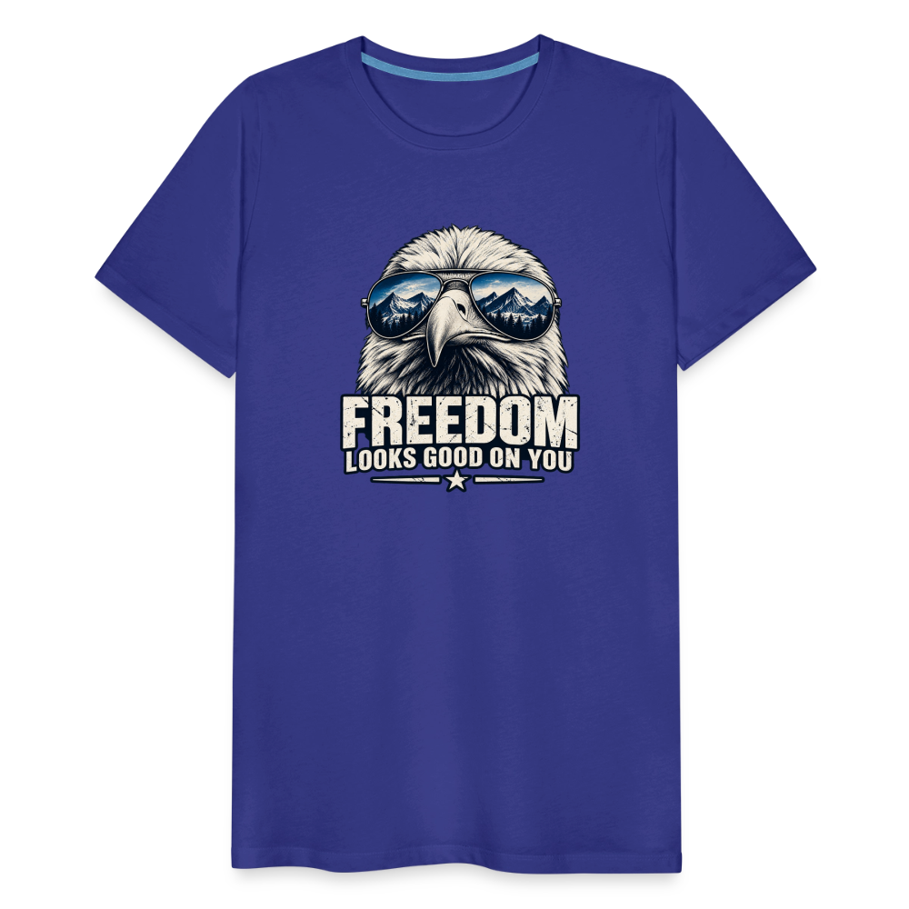 Freedom Looks Good on You Premium T-Shirt - royal blue