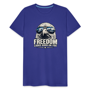 Freedom Looks Good on You Premium T-Shirt - royal blue