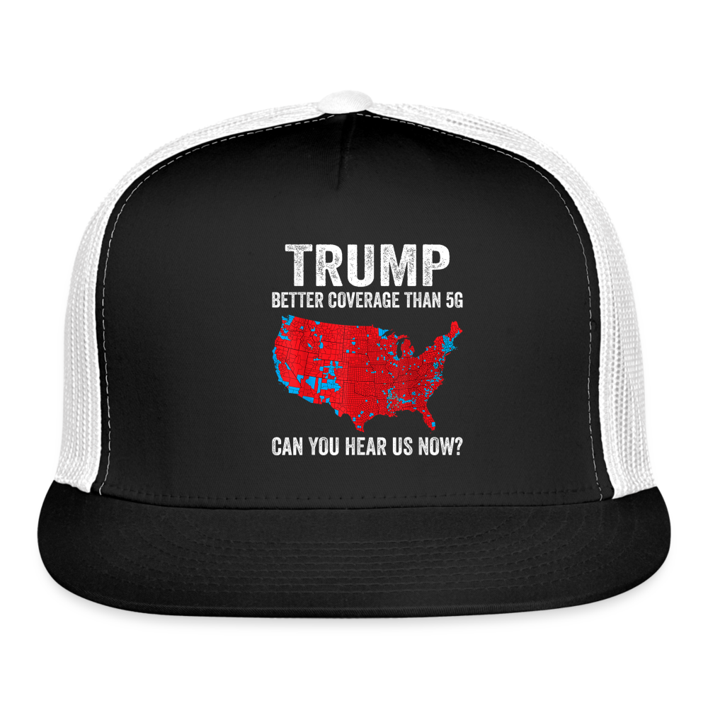 Can you hear us now? Trucker Hat - black/white