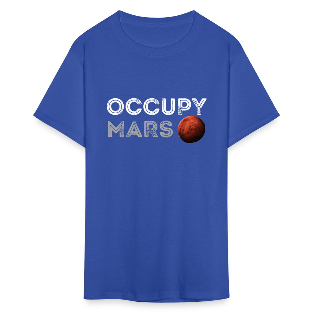 Occupy Mars Unisex Classic T-Shirt - royal blue