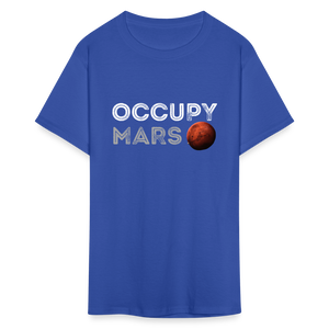 Occupy Mars Unisex Classic T-Shirt - royal blue