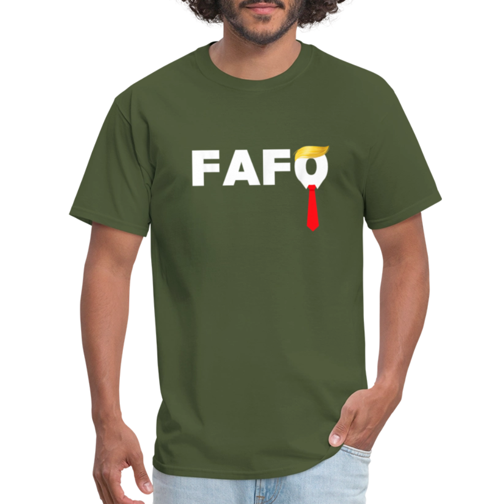 Trump FAFO Classic T-Shirt - military green