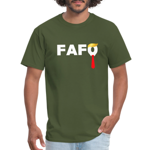 Trump FAFO Classic T-Shirt - military green