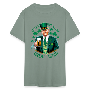 Make St. Patrick's Day Great Again Unisex Classic T-Shirt - sage