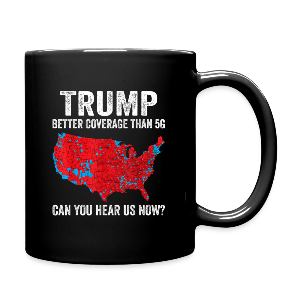 Can you hear us now? Full Color Mug - black