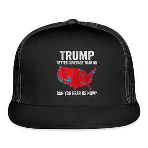 Can you hear us now? Trucker Hat - black/black