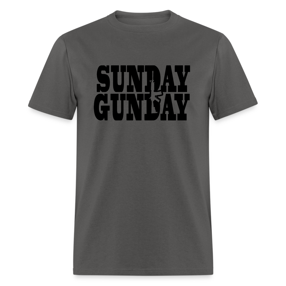 Sunday Gunday Classic T-Shirt - charcoal