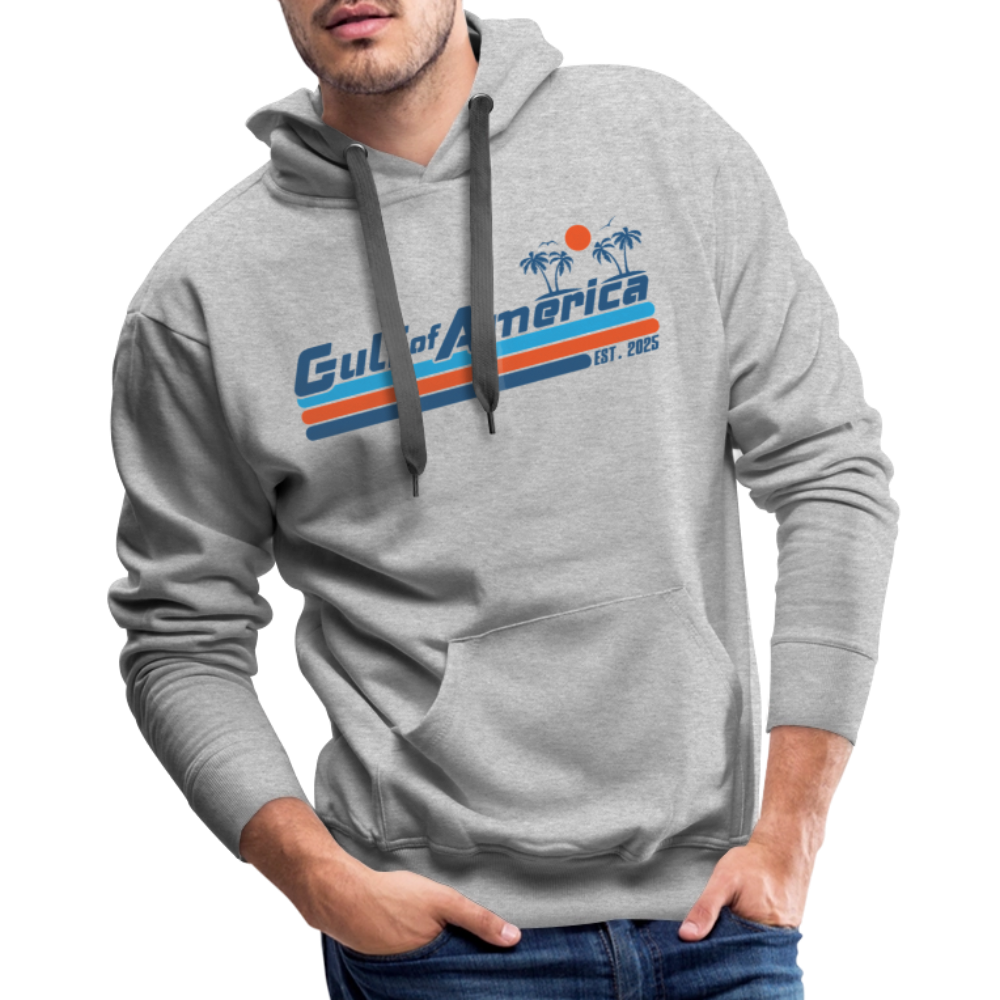 Gulf of America Men’s Premium Hoodie - heather grey