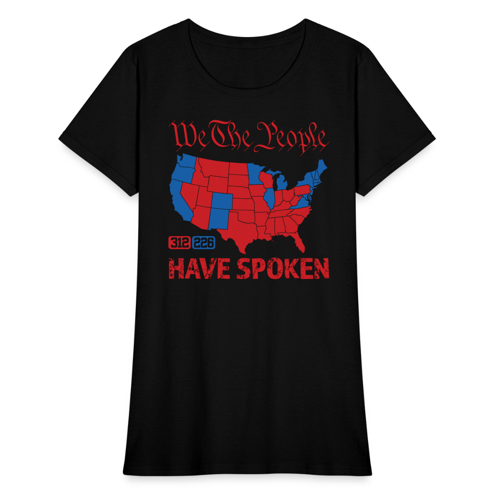 We The People Have Spoken Women's T-Shirt - black