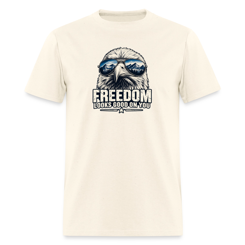 Freedom Looks Good on You Classic T-Shirt - sweet cream heather