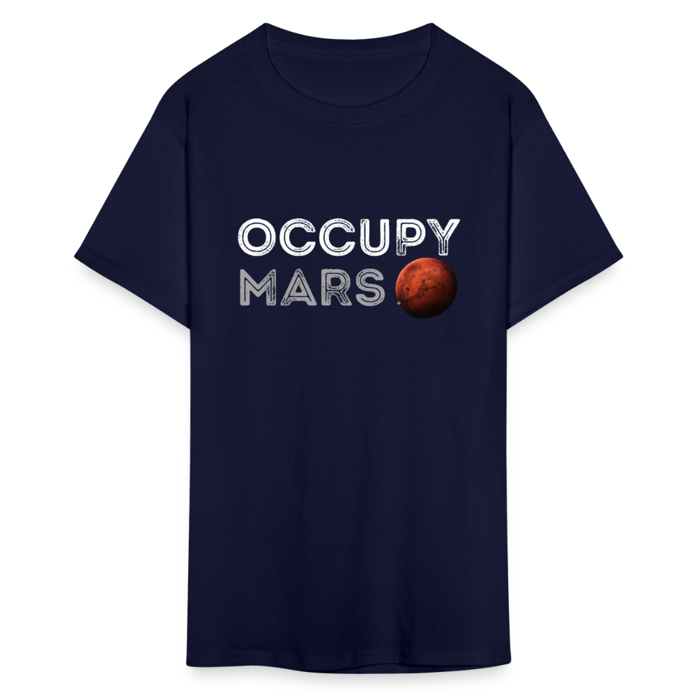 Occupy Mars Unisex Classic T-Shirt - navy