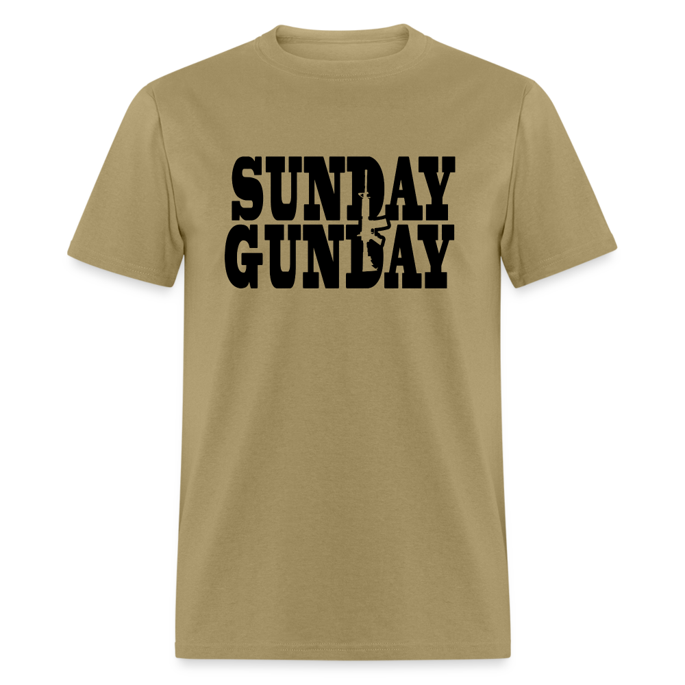 Sunday Gunday Classic T-Shirt - khaki