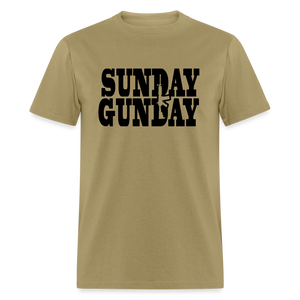 Sunday Gunday Classic T-Shirt - khaki