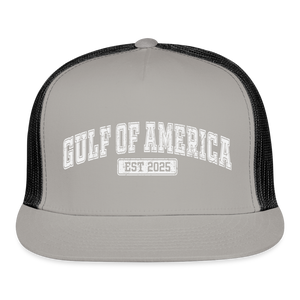 Gulf of America V3 Trucker Hat - gray/black