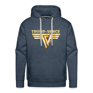 Trump/Vance Men’s Premium Hoodie - heather denim