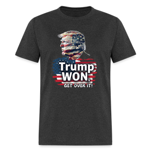 Trump Won, Get Over It Unisex Classic T-Shirt - heather black