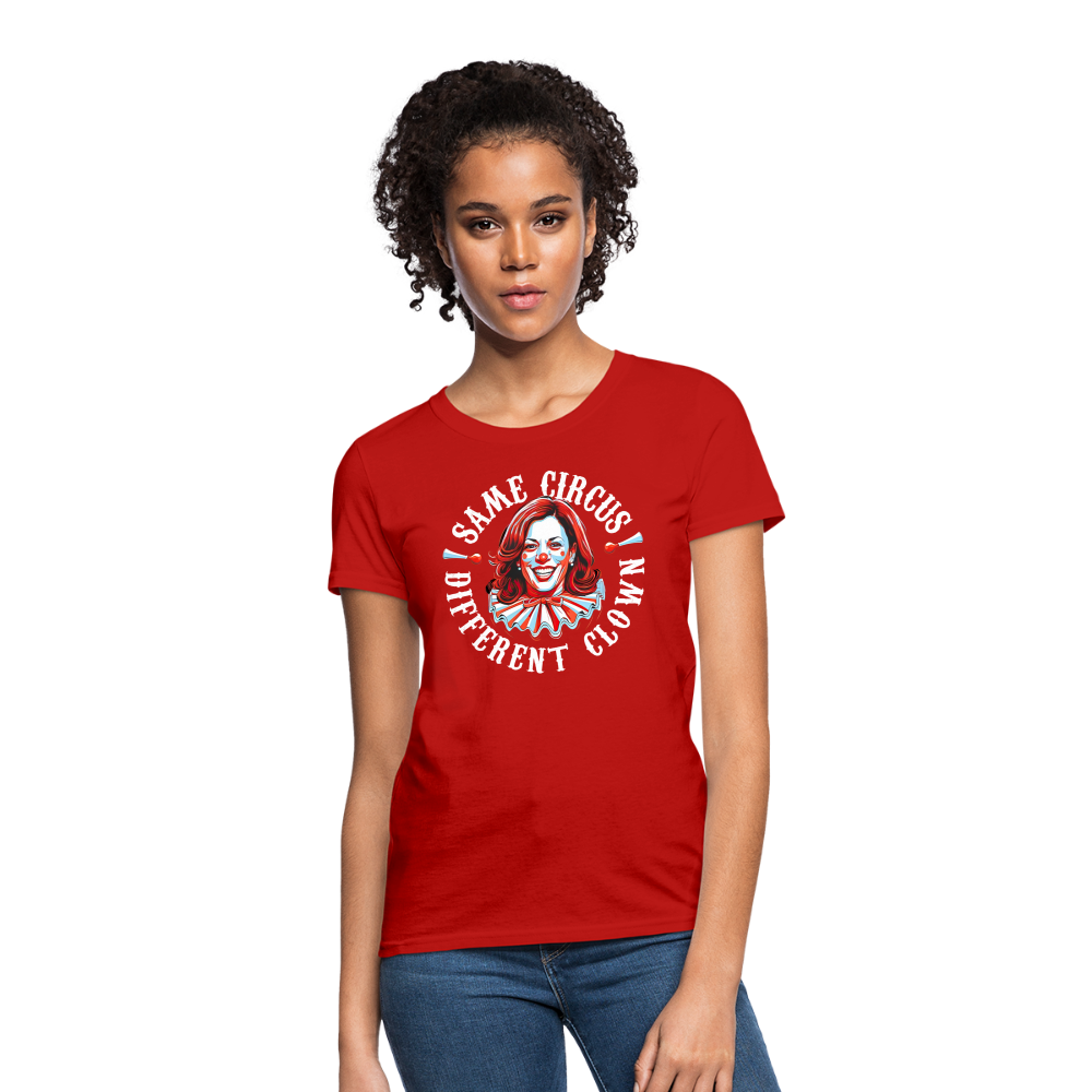 Same Circus Different Clown V2 Women's T-Shirt - red