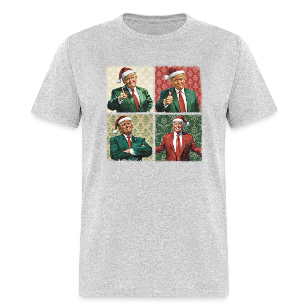 Trump Christmas Unisex Classic T-Shirt - heather gray