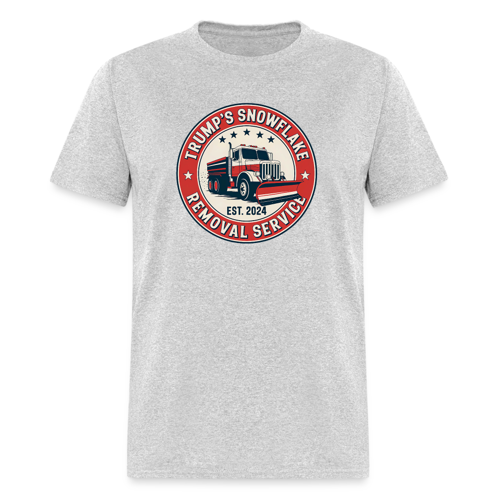 Trump's Snowflake Removal Service (Retro 2024) Unisex Classic T-Shirt - heather gray