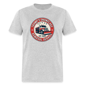 Trump's Snowflake Removal Service (Retro 2024) Unisex Classic T-Shirt - heather gray