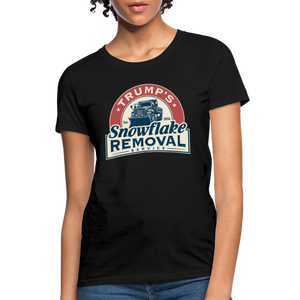 Trump's Snowflake Removal Service Women's T-Shirt - black