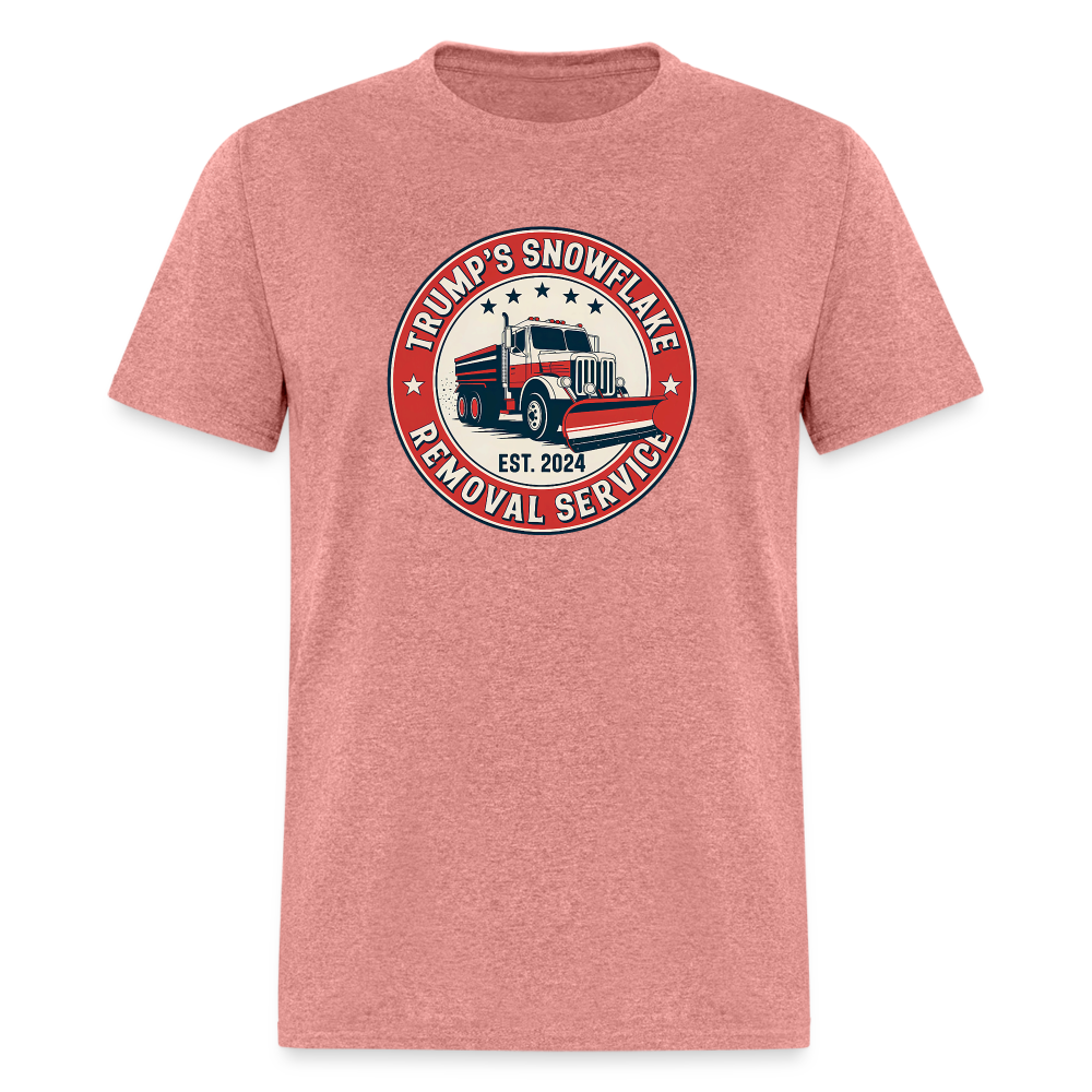 Trump's Snowflake Removal Service (Retro 2024) Unisex Classic T-Shirt - heather mauve