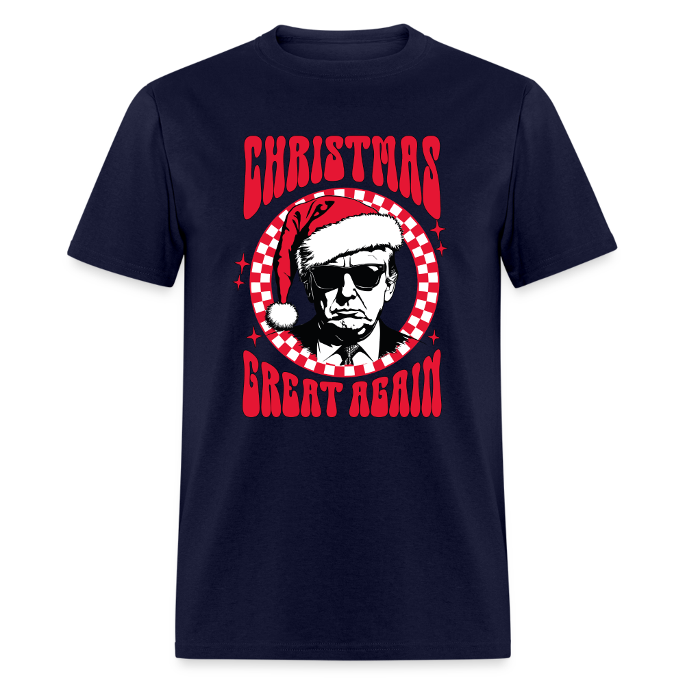 Christmas Great Again Unisex Classic T-Shirt - navy